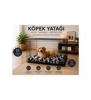 Konforlu Kamuflaj Köpek Yatağı, Rahat ve Şık Uyku Alanı