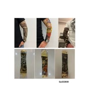 Giyilebilir Dövme 3 Çift 6 Adet Kol Çorap Dövmesi Sleeve tattoo Set7