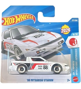 Hot Wheels '88 Mitsubishi Starion Hw J-Imports 177/250 2026 Serisi, 8/10 Koleksiyon