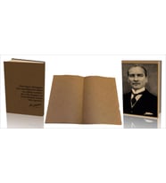 Hobi defteri / Kraft kağıt anı defteri / Nostaljik Defter