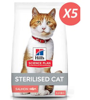 Hills S.P.Somonlu Kısırlaştırılmış Yetişkin Kedi Maması 7,5 Kg