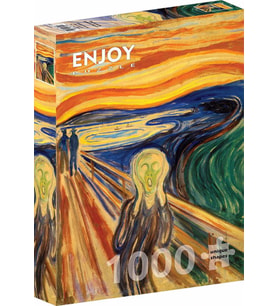 Enjoy 1000 Parça Çığlık Puzzle - Edvard Munch