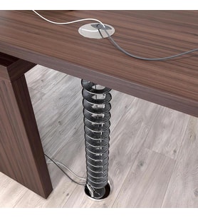 Kablo Kanalı Dikey Krom Parlak 1100 Mm.