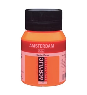Talens Amsterdam Akrilik Boya 500 ml. 257 Reflex Orange 