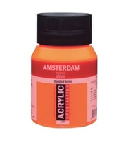 Talens Amsterdam Akrilik Boya 500 ml. 257 Reflex Orange 