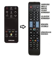 SAMSUNG SİHİRLİ AİR Smart KUMANDA UYUMLU TUŞLU KUMANDA
