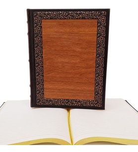 Ahşap Deri Defter