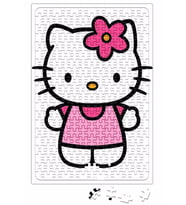 Gatinha Kitty Hello Kitty Puzzle 240 Parça Yapboz