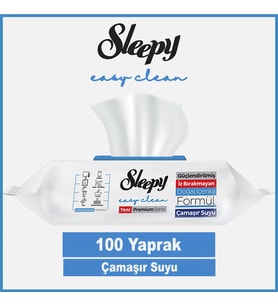 ŞeyliŞeyler - Sleepy Yüzey Temizlik Havlusu Çamaşır Sulu 100'lü 10 Paket