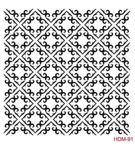 Cadence Home Decor Midi Stencil Boyama Şablonu 25x25 cm. HDM-91 