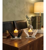 İPLİ EL MUMLUK 2'Lİ AVANTAJLI SET