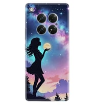 Infinix Zero 40 5G Kılıf Boutique Baskılı Resimli Woman in Moon Pcode -005