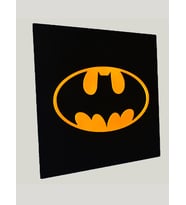 Mony Tasarım Batman Süper Kahraman Ahşap Mdf Tablo