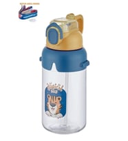 Kalın Pipetli 650 ml Su Matara, Renkli ve Şık Tasarım