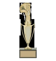ODAK KUPA - Figürlü Kupalar - Briç Figürlü Kupalar FG-039 B - 32 cm