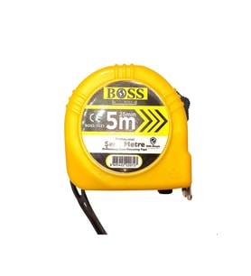 Prizma Şerit Metre 5x25mm, dayanıklı ölçüm aracı, yüksek hassasiyet