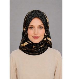Lesscarves Twill Desenli Eşarp LS2201