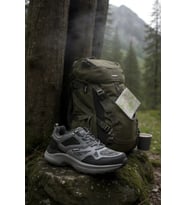 Huf Erkek Outdoor Ayakkabı M255834 (Füme-Siyah)