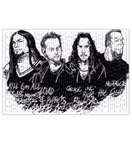 Metallica Art Puzzle 240 Parça Yapboz