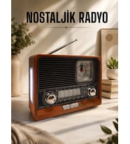 Nostaljik Radyo Usb,aux Ve Sd Kart Girişli Bluetooth Bağlantılı