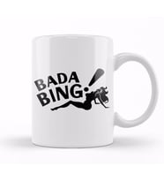 Bada Bing Black 01 Kupa Bardak Porselen