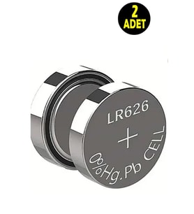 2 ADET AG4 LR626 377A V377 SR626 177 LR66 606 SR626SW lin 1.5V Düğme Pil