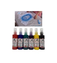 Kumaş Boyası Sprey 6 Renk 70ml*6 Adet Monalisa Tekstil Boyası Sprey Boya (Karışık)