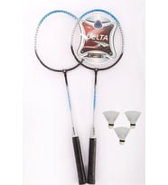 Delta BD-RKT-BDS509 2 Raket-3 Top Unisex Badminton Raket Seti