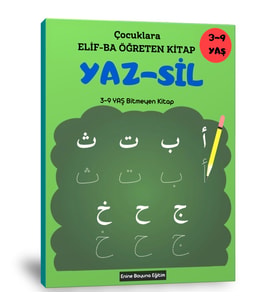 Elif-BA Öğreten YAZ-Sil Kitabı