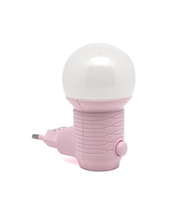 Led Gece Lambası Sarı Işık - Beyaz Işık 1W (Pembe)