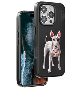 Iphone 16 Perma Desenli Kapak - Siyah