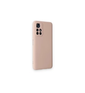 Note 11t Kılıf Nano İçi Kadife  - Pudra