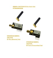 868MHz ASK/OOK RF Alıcı Verici Seti (NTXRX04RSARS8)