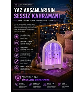 Bahçe ve Balkonlarda Kullanıma Uygun Sivrisinek Tuzağı