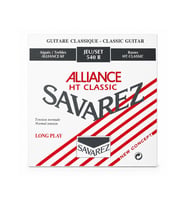 Savarez 540r Klasik Gitar Tel Seti - Alliance Ht Classic (normal Tension) Kf Alliance Karbon Tizler, Geleneksel Ht Classic Gümüş Baslar, Berrak Ve Dengeli Akustik Rezonans Uyum: Normal Tansiyon (orta)