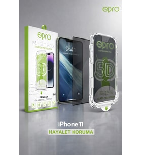 iPhone 11 Epro Magic Box Hayalet 5D Tam Ekran Koruyucu
