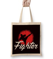 Kickboxer Girl Fighter Kickboxing Martial Arts MMA Sports Bez Çanta Uzun Saplı
