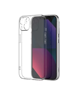 Vendas iPhone 13 Fora Serisi Kamera Korumalı Şeffaf Silikon Kılıf (Renksiz)