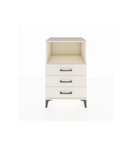 Hyperion Komodin Tek Raflı 3 Çekmeceli 60x44x96 Aytaşı-Aytaşı