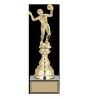 ODAK KUPA - Figürlü Kupalar - Voleybol Kadın Figürlü Kupalar FG-023 C - 30 cm