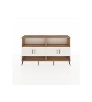 Arges Konsol 4 Raflı 4 Kapaklı 176x30x99 Çam-Aytaşı
