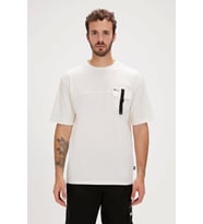 Bad Bear Clifford Marshmallow Men's T-Shirt (Beyaz)