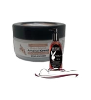 Three Brand Whitening Cream 4 Adet Arnavut 50 ml Aklık ile 120ML Yağı