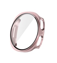 Lexroo Galaxy Watch 8 40mm Sert PC Kasa ve Ekran Koruyucu Watch Gard 38 - Rose Gold