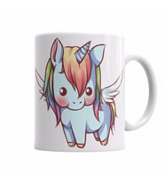 Unicorn   Anime Cartoon Sevimli Cute Kupa Bardak Porselen