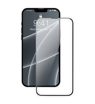 Baseus iPhone 13 Mini 0.23mm Full Kavisli Ekran Koruyucu Cam 2 Adet (Siyah)