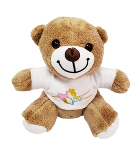 Sevimli Tişörtlü Peluş Ayicik