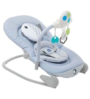 Chicco Balloon Bouncer Ev Tipi Titreşimli Ana Kucağı - Mavi (Çok Renkli)
