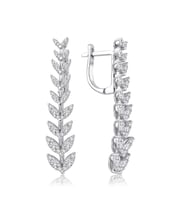 0.95 Karat Pırlanta Fantezi Küpe