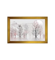 Manzara Temalı Kanvas Tablo 50 x 70 cm Gold Çerçeve